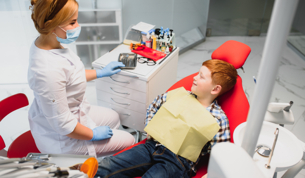 Kids dentist in North Bay providing sports mouthguards at Northern Lakes Dental